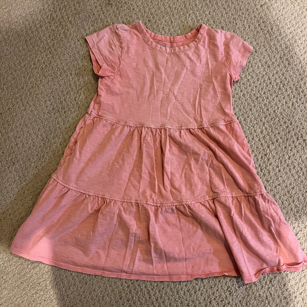 KIDS girls pink dress